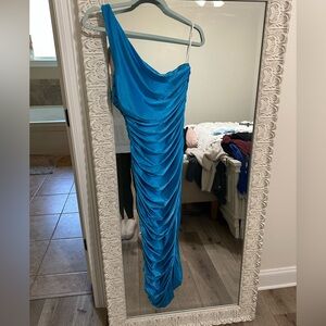 One shoulder Midi Dress